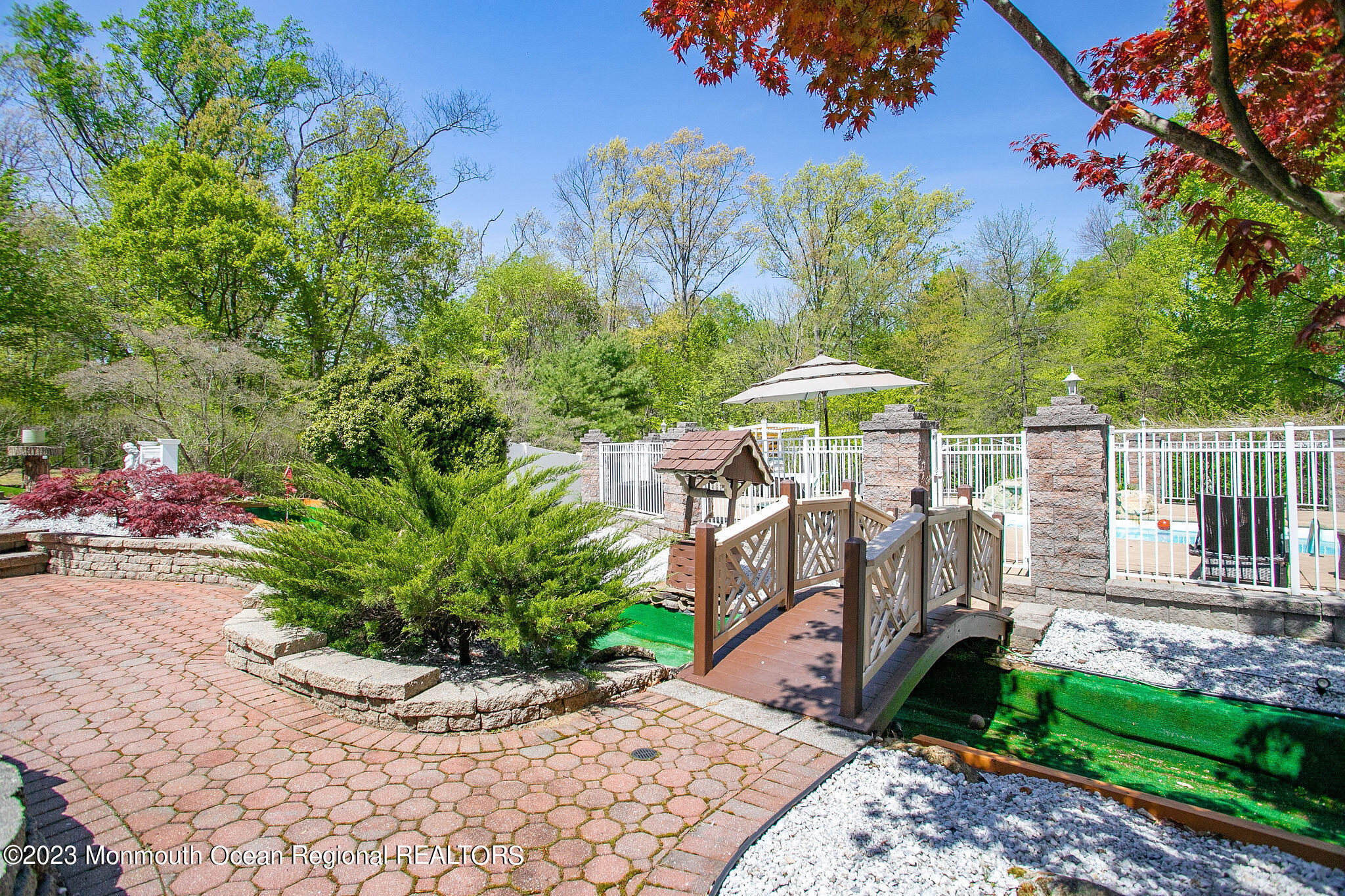 9 Laurel Drive Wrightstown, NJ 08562 - Photo 57 of 66 a garden view with a seating space