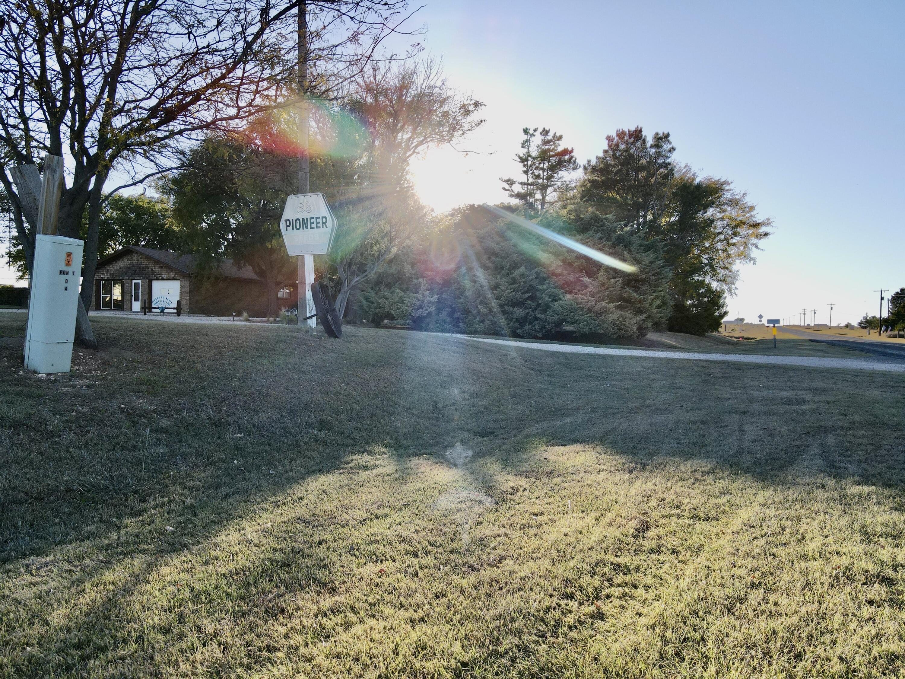 7844 Fm 1318 Tulia, TX 79088 - Photo 8 of 42 a view of backyard with green space