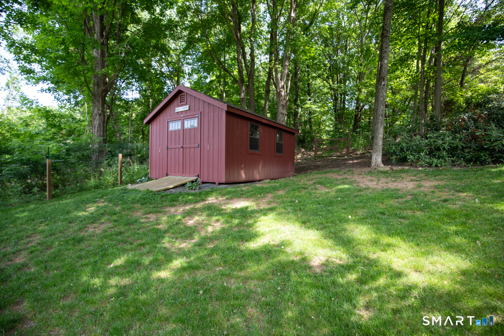 154 Meeting House Hill Road Durham, CT 06422 - Photo 32 of 37 Back yard