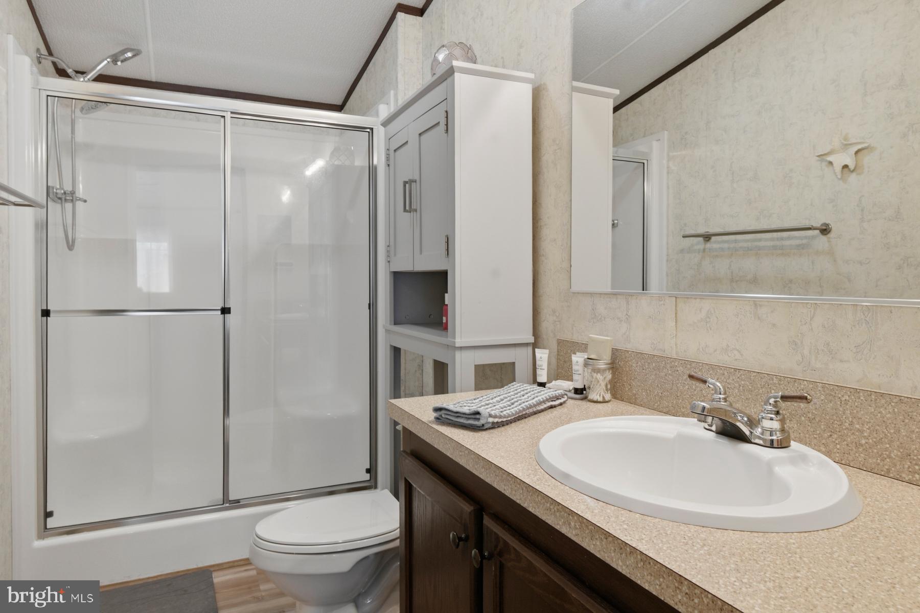30837 West Lagoon Road Dagsboro, DE 19939 - Photo 40 of 42 a bathroom with a sink toilet and shower