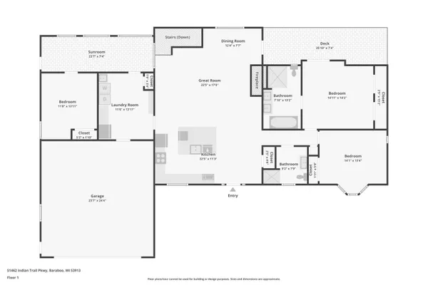$1,390,000 | S1462 Indian Trail Parkway, Baraboo, WI 53913