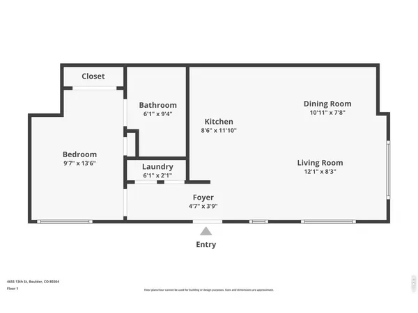 $465,000 | 4655 13th Street, Boulder, CO 80304