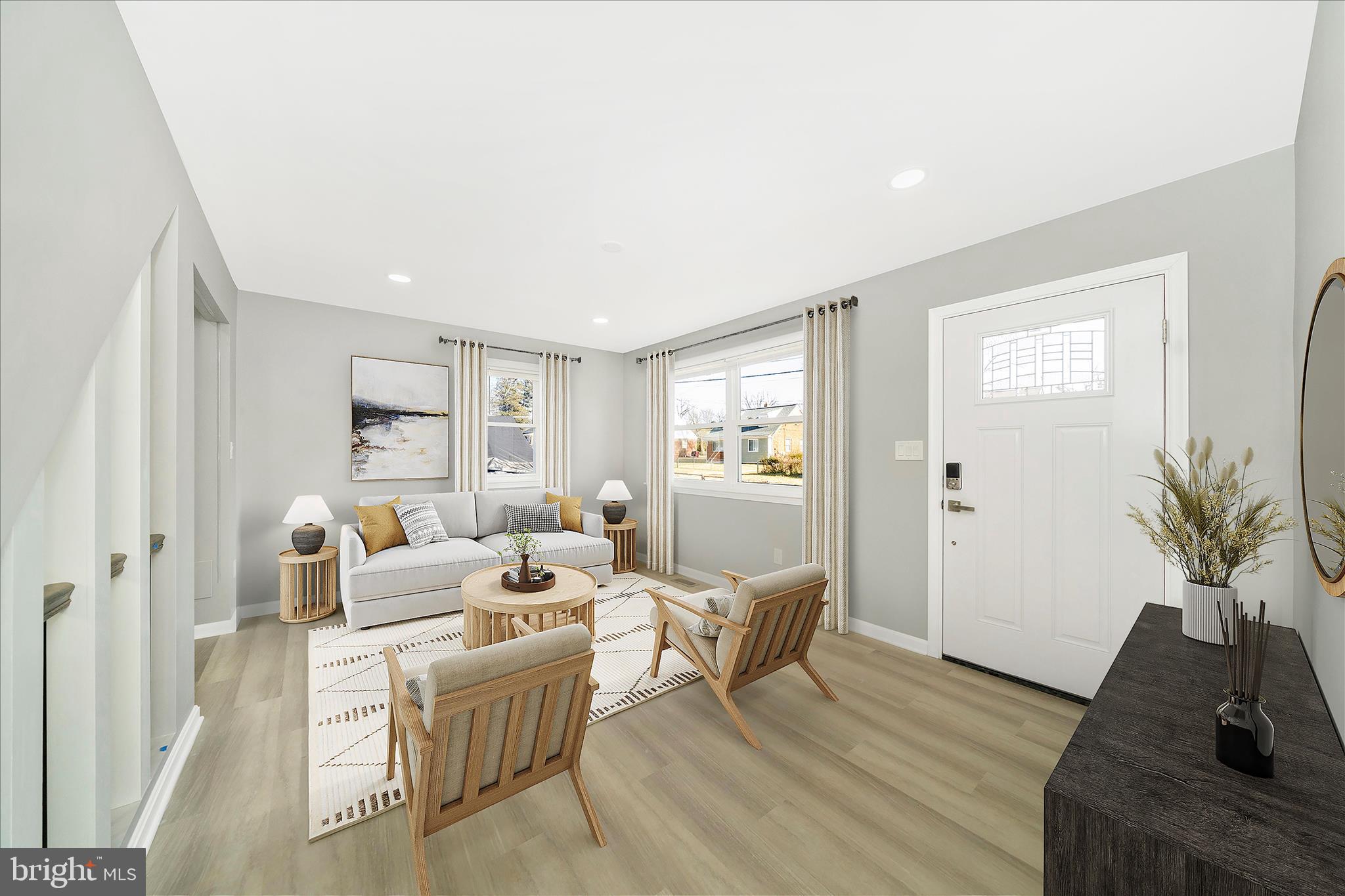 913 Highview Drive Capitol Heights, MD 20743 - Photo 7 of 70 Living Room Virtually Staged