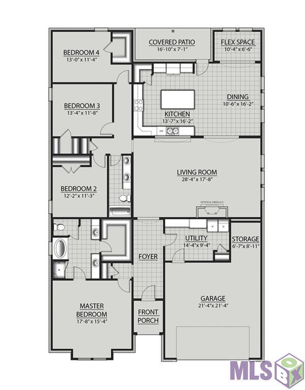 617 Ramsey Spring Drive Folsom, LA 70437 - Photo 10 of 10 Floor Plan