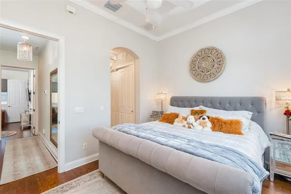 a house with garden in front of it