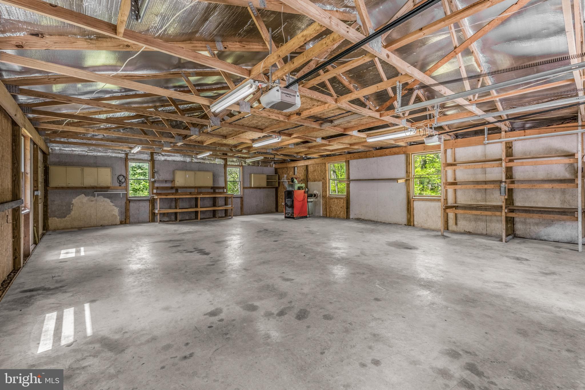 243 Lucas Road Bellefonte, PA 16823 - Photo 26 of 32 a view of empty room with wooden ceiling