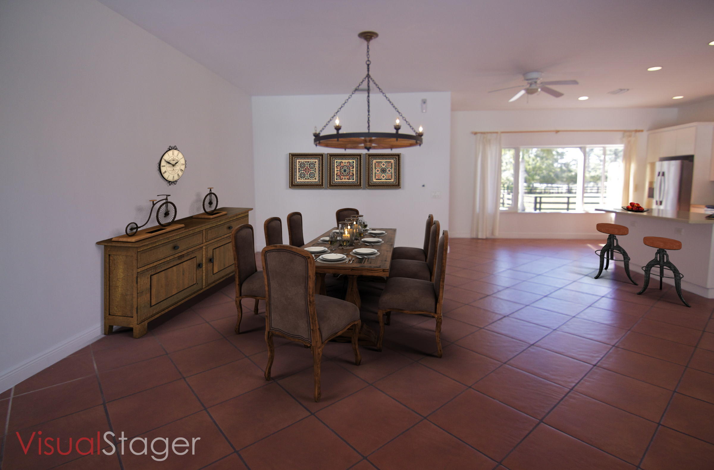 12981 Casey Road Loxahatchee, FL 33470 - Photo 16 of 86 Virtually Staged Kitchen