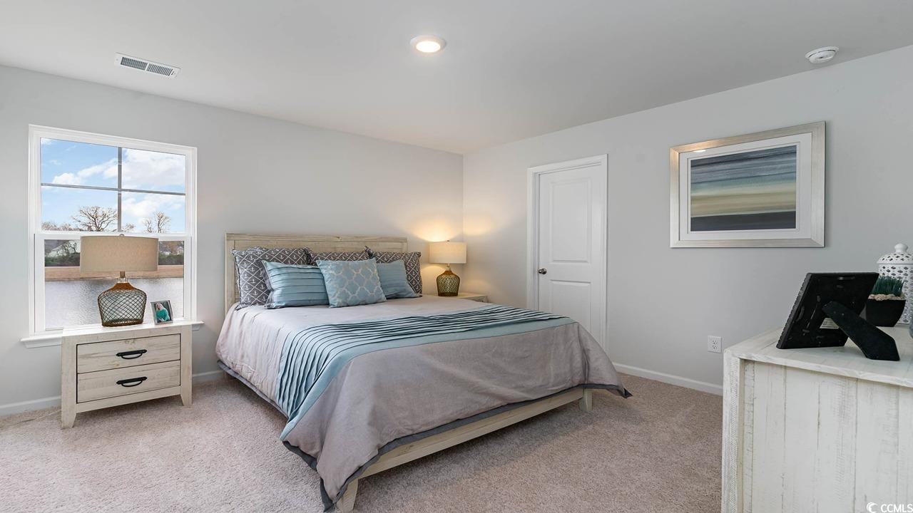 117 Keithland Drive Conway, SC 29527 - Photo 22 of 32 Bedroom featuring light carpet and recessed lighting