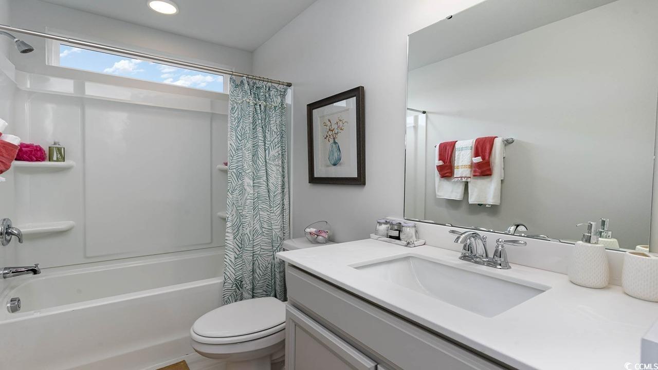 117 Keithland Drive Conway, SC 29527 - Photo 28 of 32 Full bathroom with vanity and shower / bath combo with shower curtain