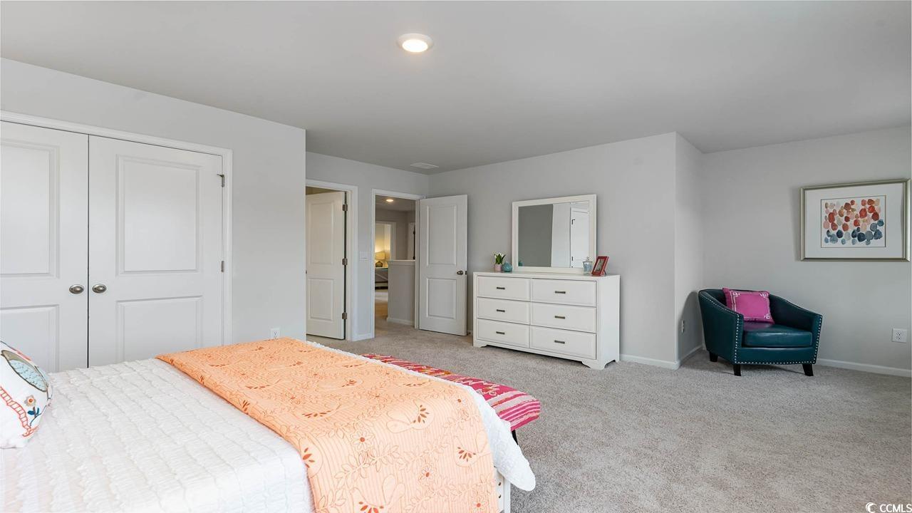 117 Keithland Drive Conway, SC 29527 - Photo 30 of 32 Bedroom featuring light carpet and a closet