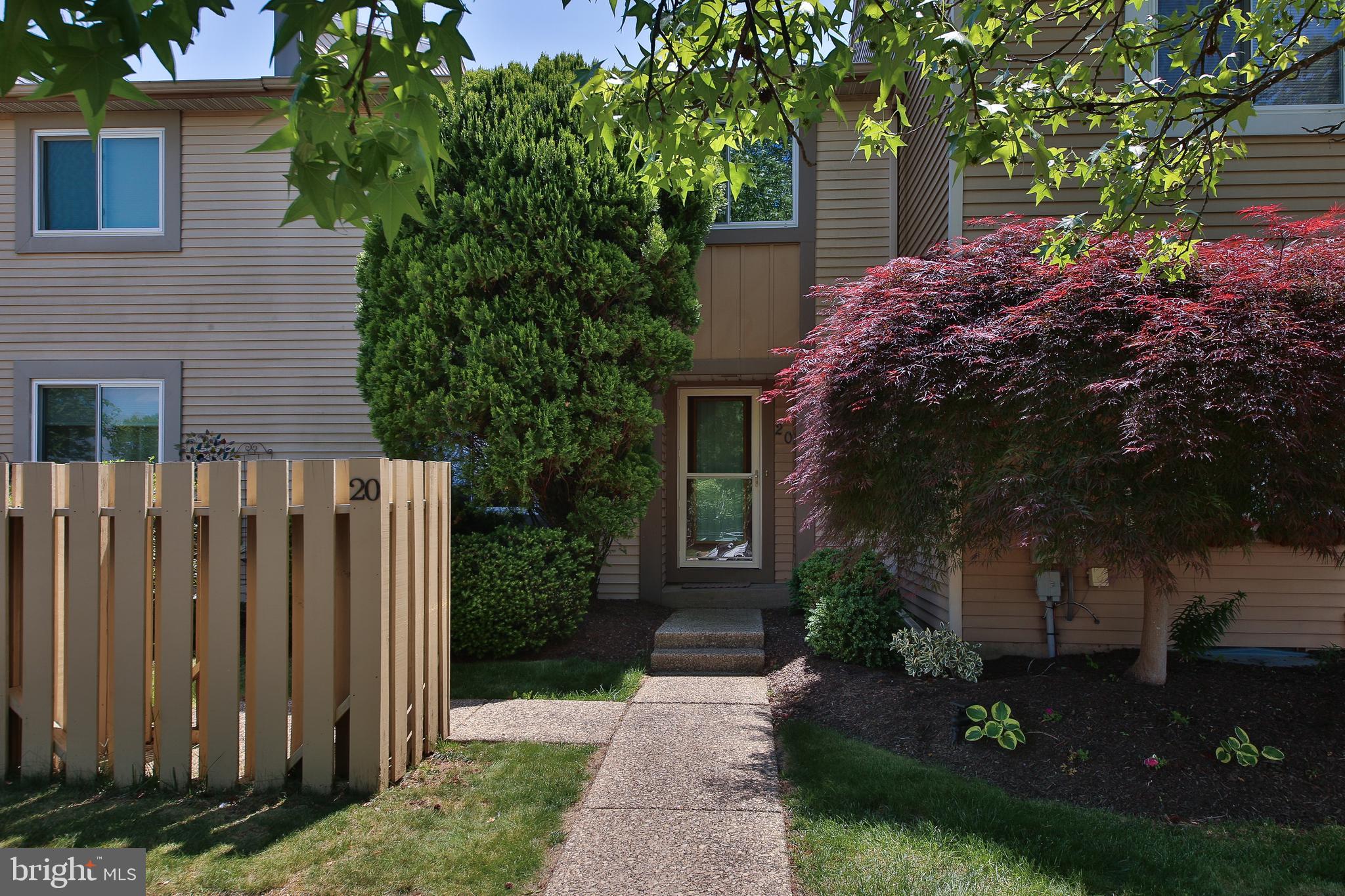20 Citadel Circle Chalfont, PA 18914 - Photo 1 of 1 a view of a house with a garden