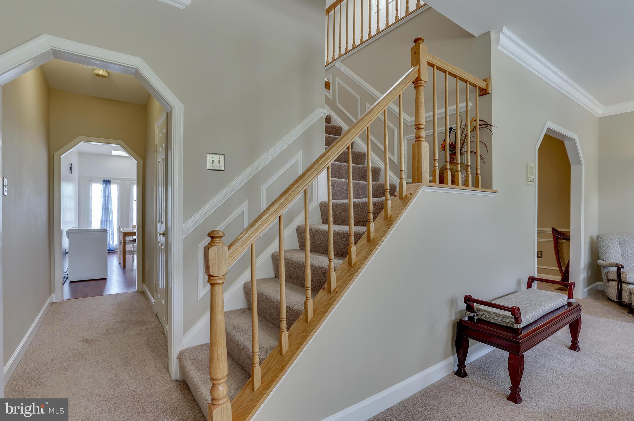 2160 Colonel Way Odenton, MD 21113 - Photo 13 of 30 Wainscoting throughout hallways