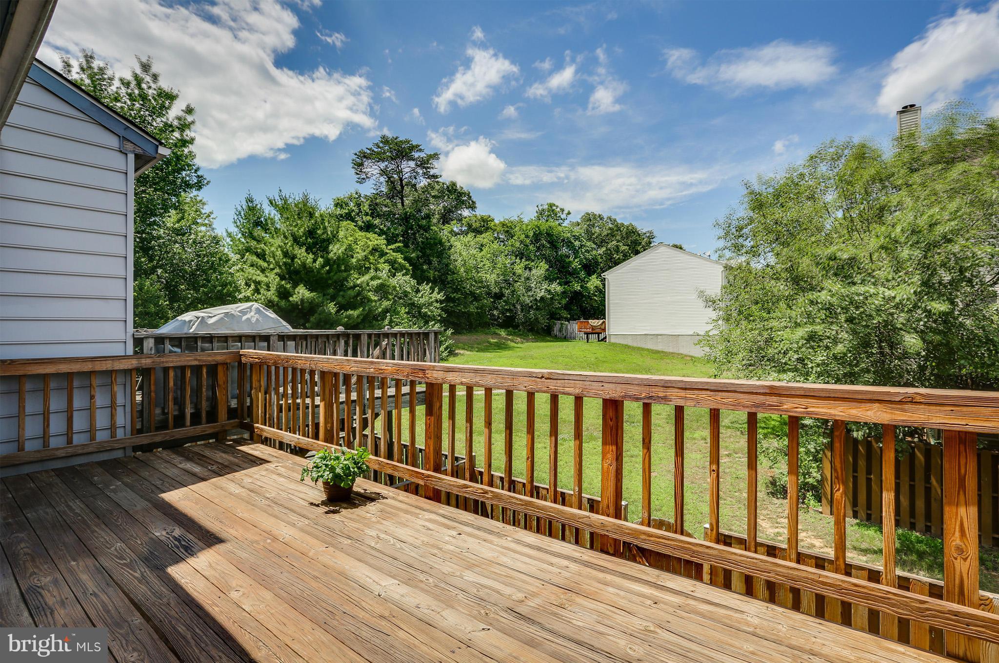 2160 Colonel Way Odenton, MD 21113 - Photo 25 of 30 Rear deck backs to open space