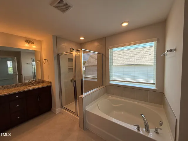 a view of small space with racks on the wall