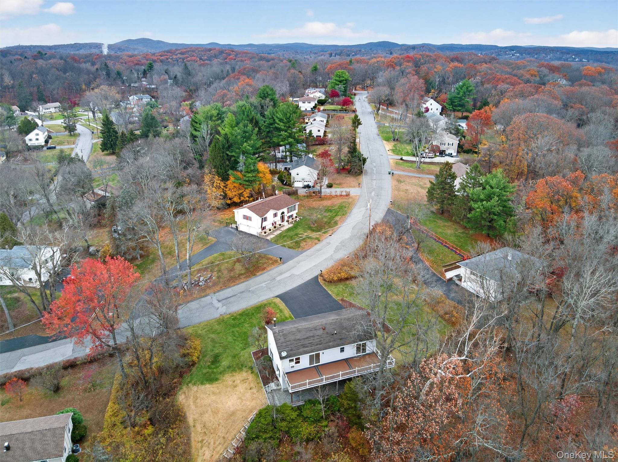 7 Richard Road Mahopac, NY 10541 - Photo 28 of 29 an aerial view of a house with a mountain
