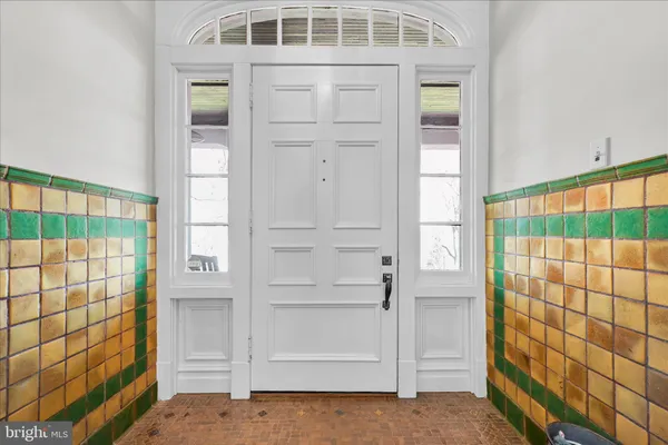 a view of a livingroom with a flat screen tv