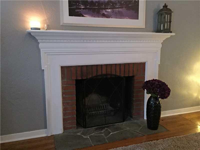 442 Patterson Road Bethel Park, PA 15102 - Photo 18 of 22 Living Room. gorgeous log burning fireplace
