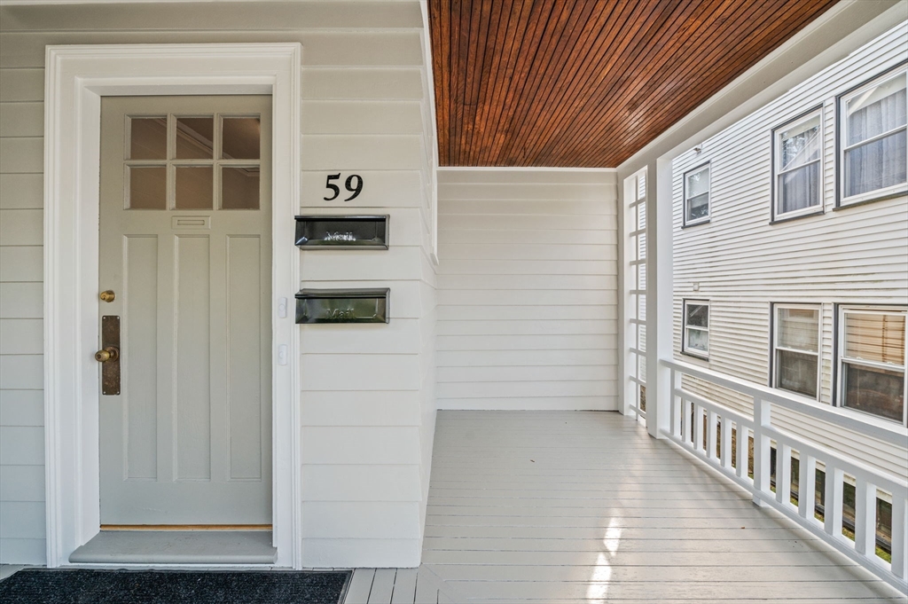 59 Butman Street, Unit 1 Beverly, MA 01915 - Photo 2 of 42 a view of front door of house