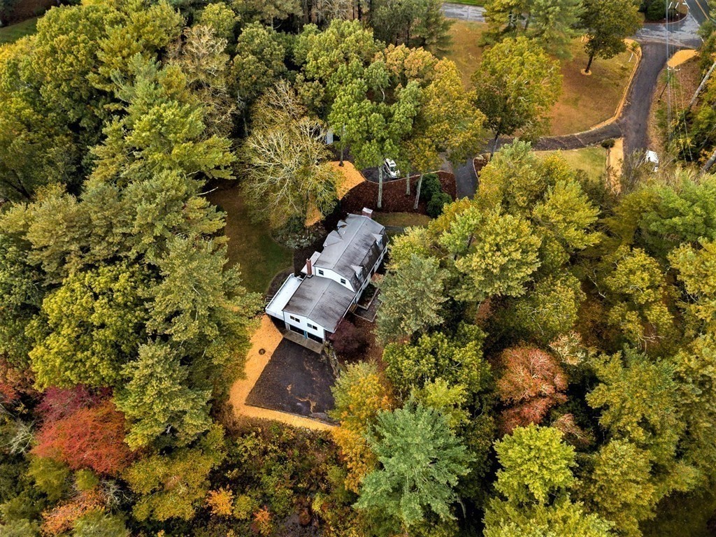 591 Neck Road Rochester, MA 02770 - Photo 5 of 32 an aerial view of residential houses with outdoor space