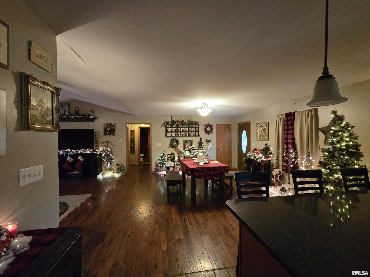 11882 Goshen Meadows Mount Vernon, IL 62864 - Photo 29 of 52 a view of a dining room with furniture window and wooden floor
