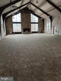 a view of a tennis court