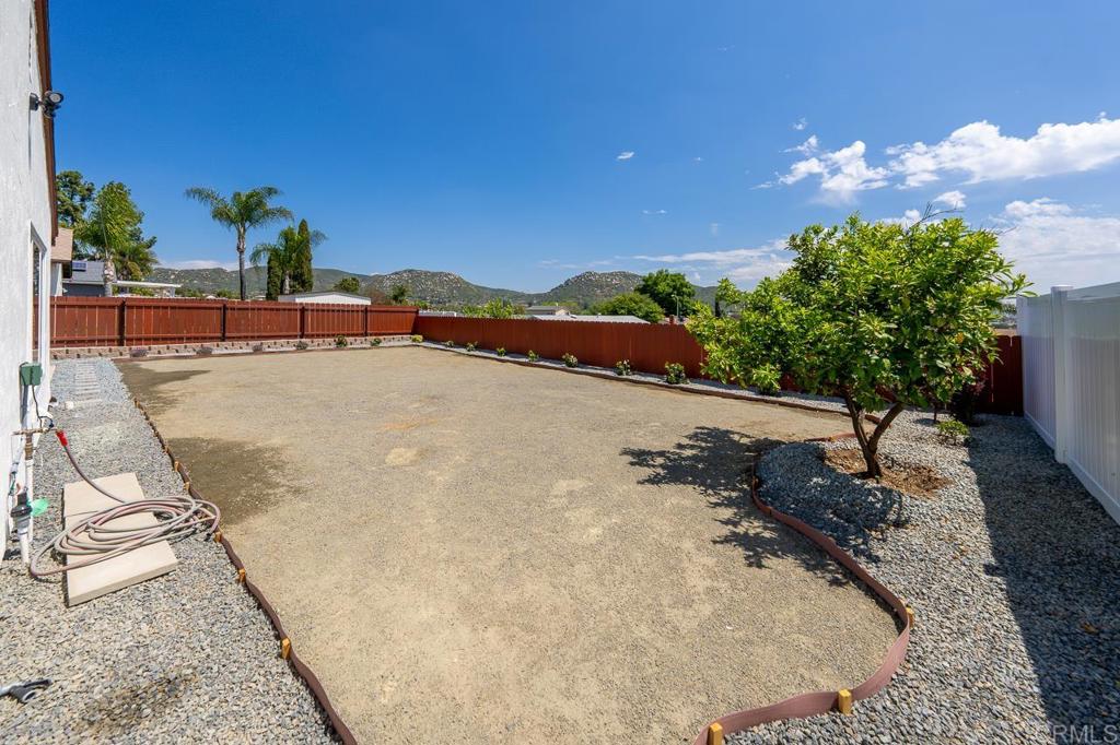 10315 Molino Road Santee, CA 92071 - Photo 17 of 19 a view of a backyard