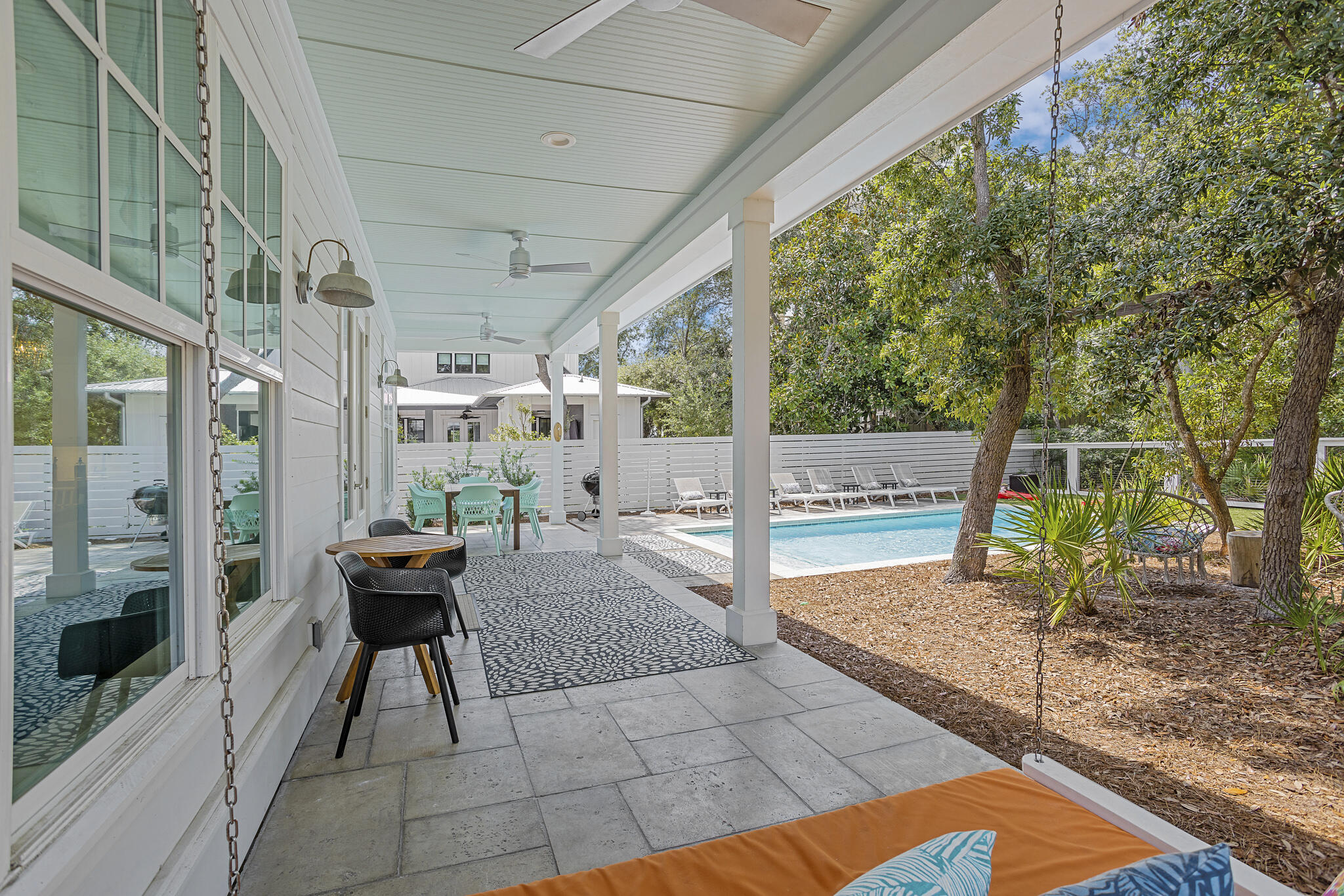60 Blue Lake Road Santa Rosa Beach, FL 32459 - Photo 12 of 39 a view of yard with patio