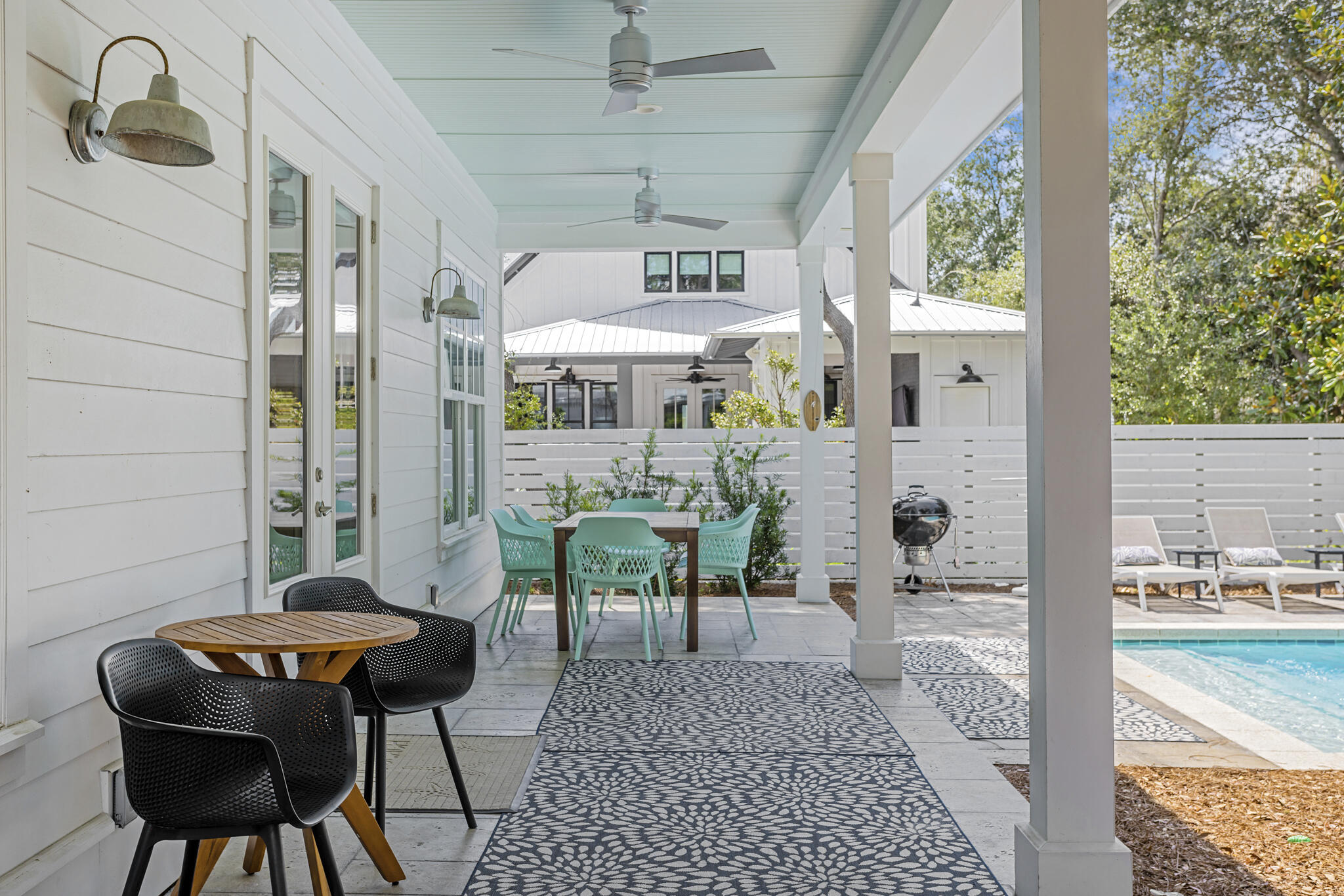 60 Blue Lake Road Santa Rosa Beach, FL 32459 - Photo 13 of 39 a view of a dining room with furniture window and outside view