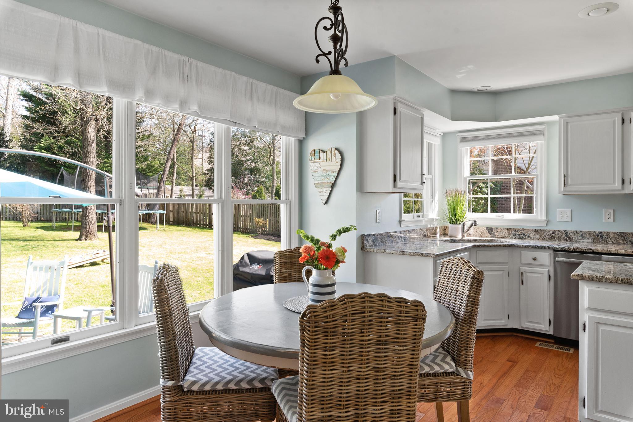 416 Riding Ridge Road Annapolis, MD 21403 - Photo 12 of 46 Great light in the kitchen and eating area