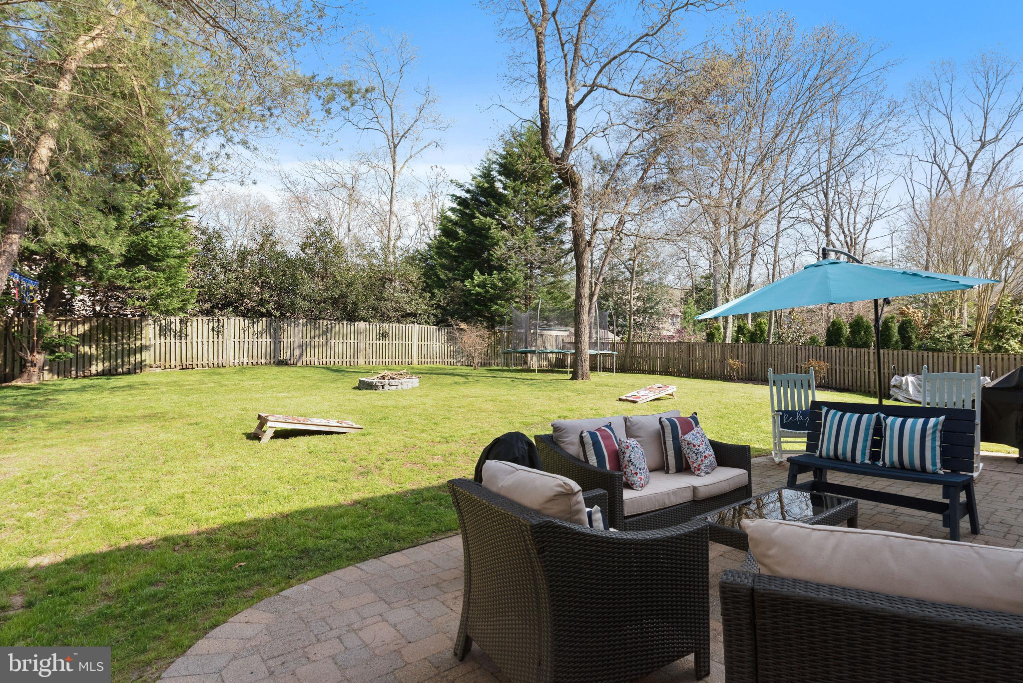 416 Riding Ridge Road Annapolis, MD 21403 - Photo 40 of 46 Back yard patio