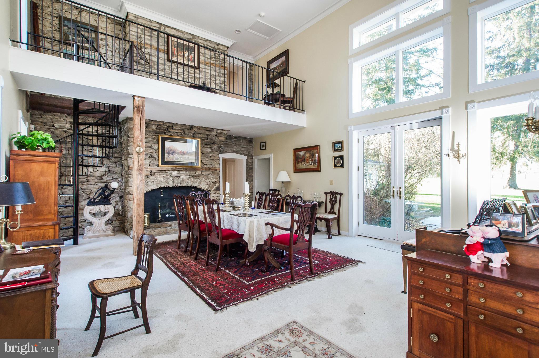 16300 Cedar Grove Road Sparks Glencoe, MD 21152 - Photo 11 of 28 a living room with furniture and a fireplace