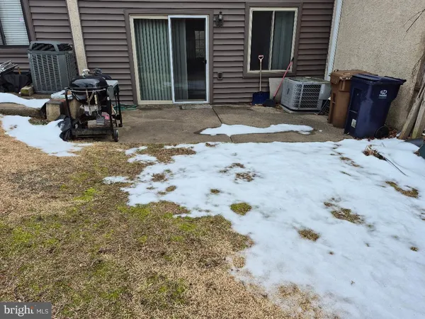 a view of a backyard of a house