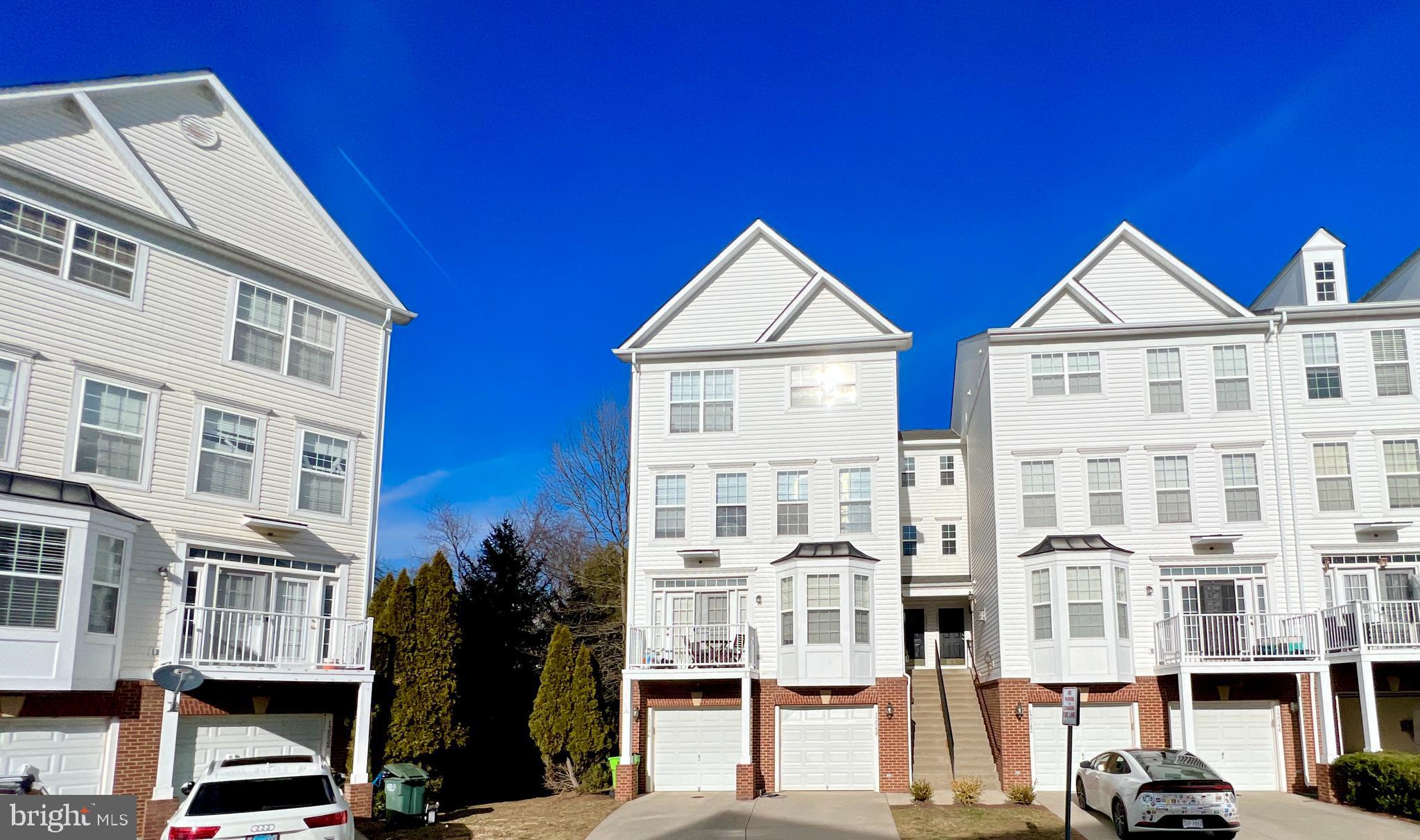 a view of a building with city street