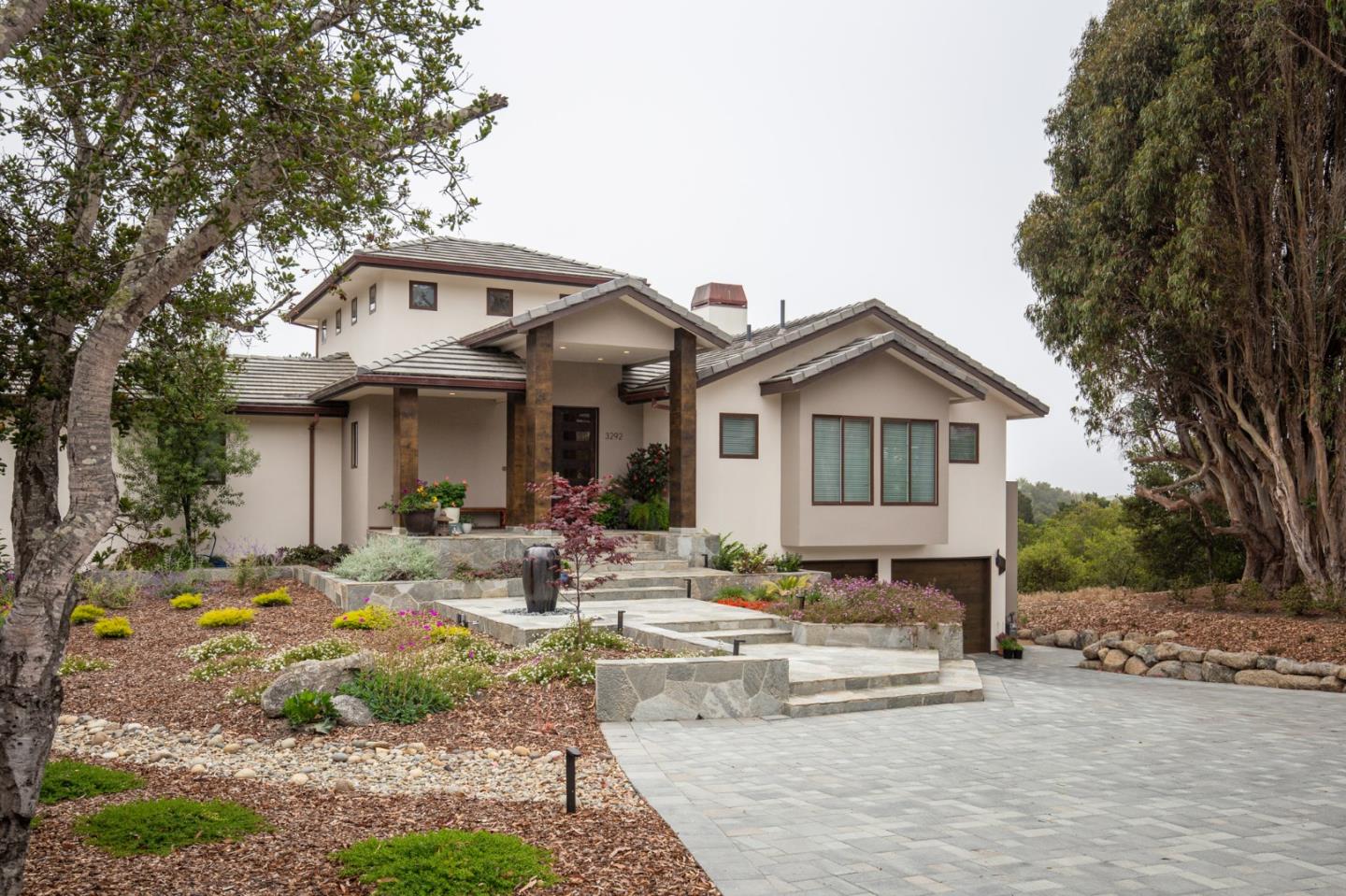 3292 Martin Road Carmel, CA 93923 - Photo 2 of 27 a front view of a house with sitting area