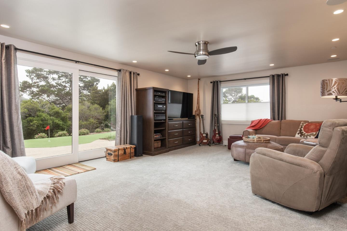 3292 Martin Road Carmel, CA 93923 - Photo 17 of 27 a living room with furniture and a large window