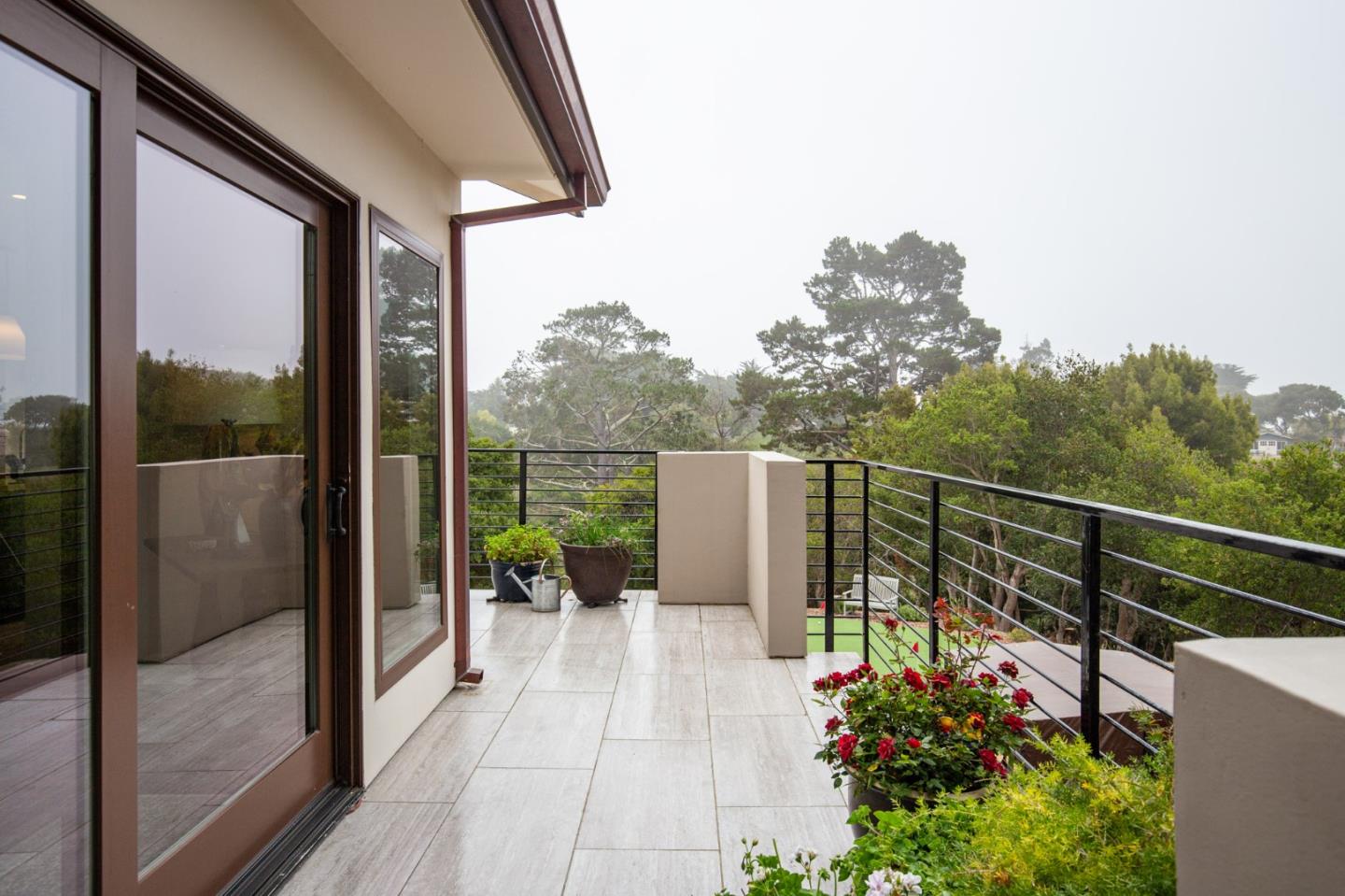 3292 Martin Road Carmel, CA 93923 - Photo 24 of 27 a balcony with wooden floor