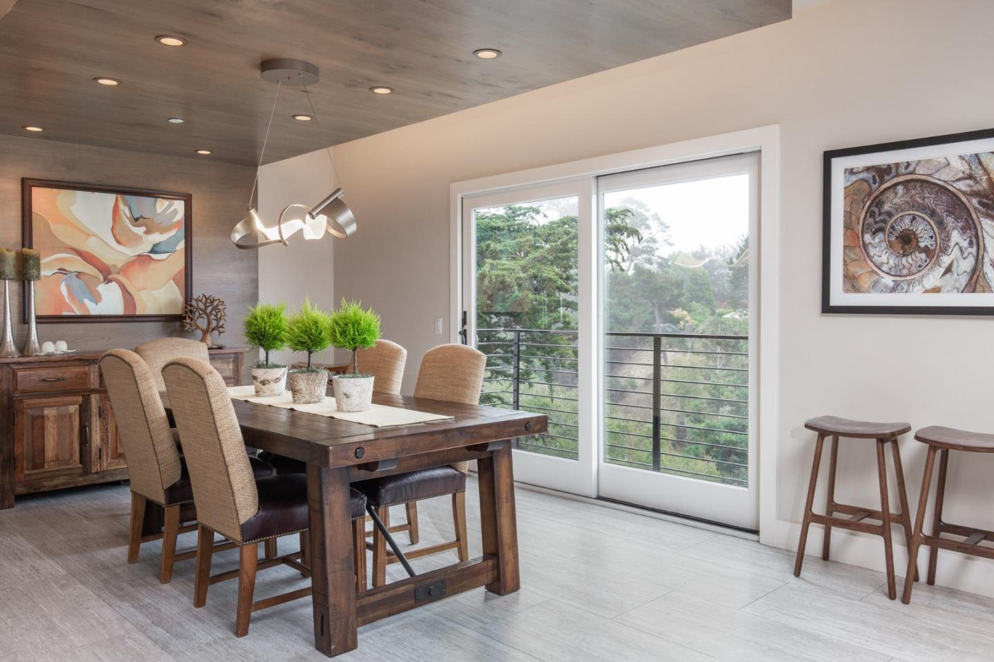 3292 Martin Road Carmel, CA 93923 - Photo 10 of 27 a dining room with furniture and window