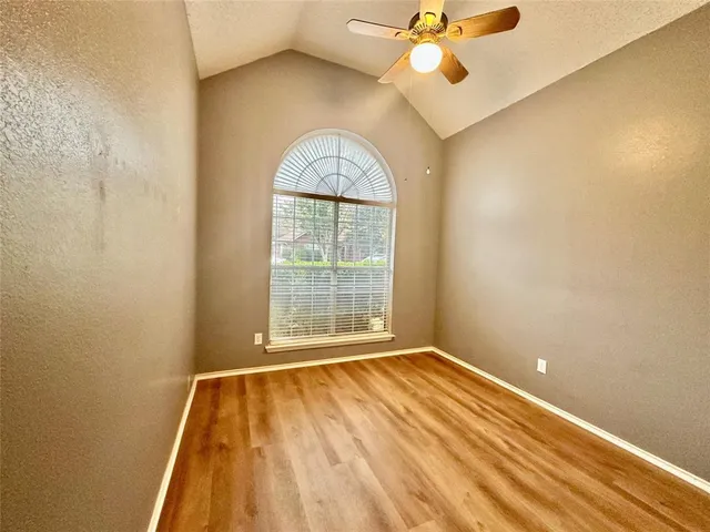 wooden floor in a room