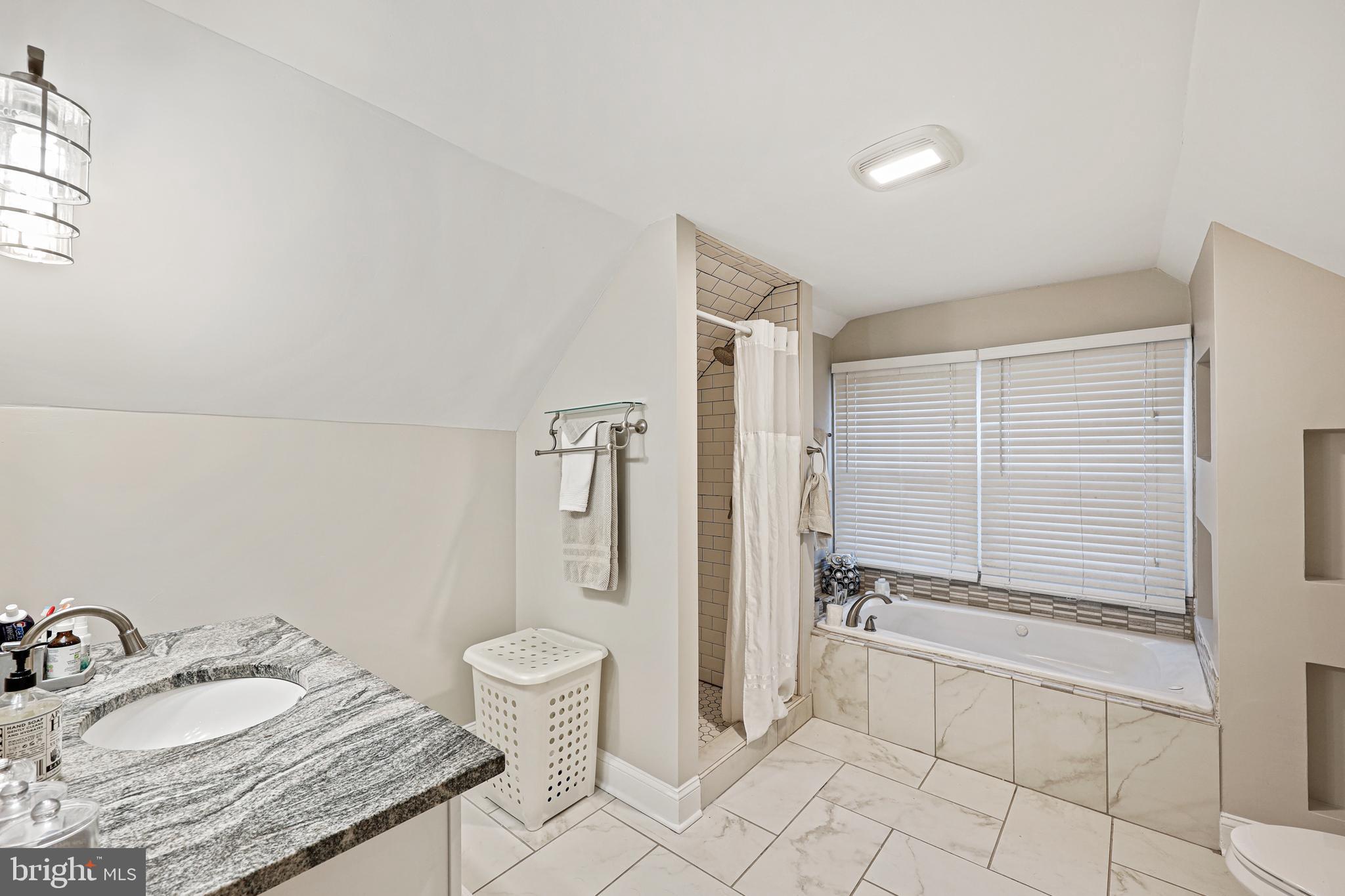 3420 Kimble Road Windsor Mill, MD 21244 - Photo 19 of 28 Upper Level Primary Bath w/ Separate Tub