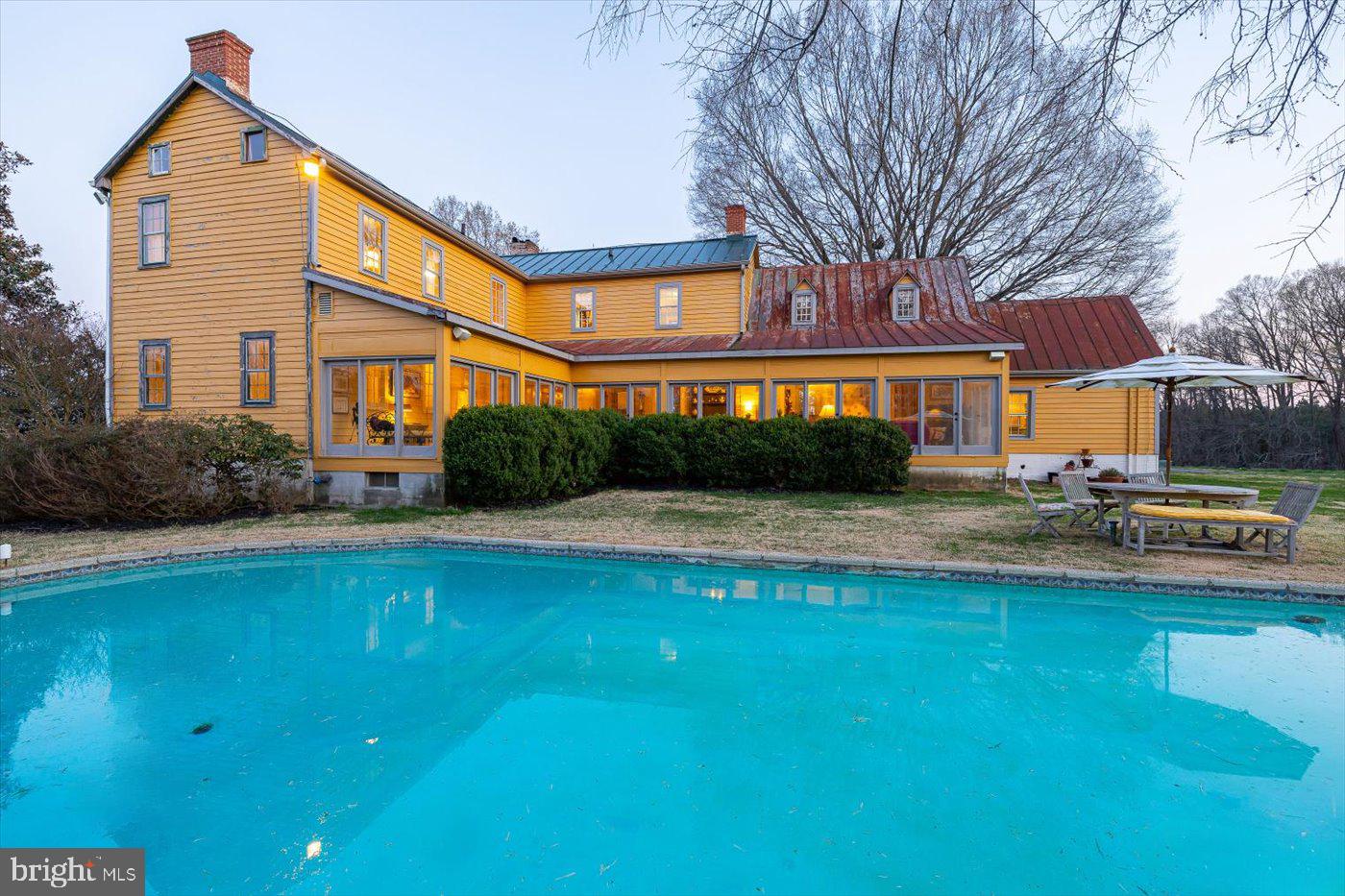16212 Liberty Road King George, VA 22485 - Photo 53 of 96 Pool at dusk