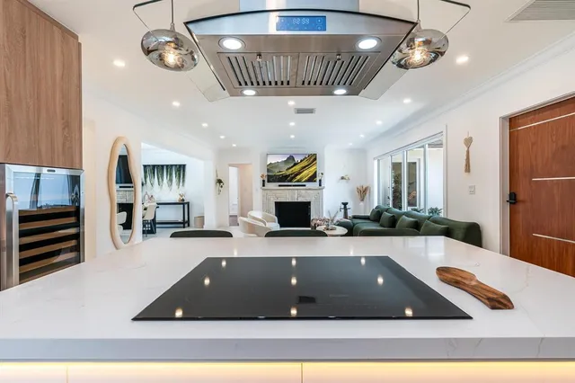 a view of swimming pool with a backyard