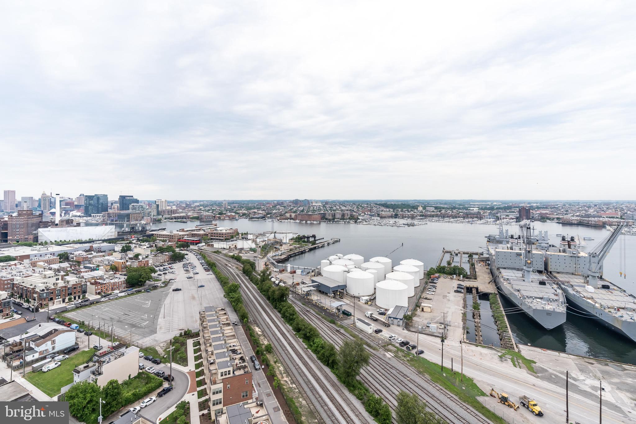 1200 Steuart Street, Unit 520 Baltimore, MD 21230 - Photo 36 of 49 View from Sky Lounge