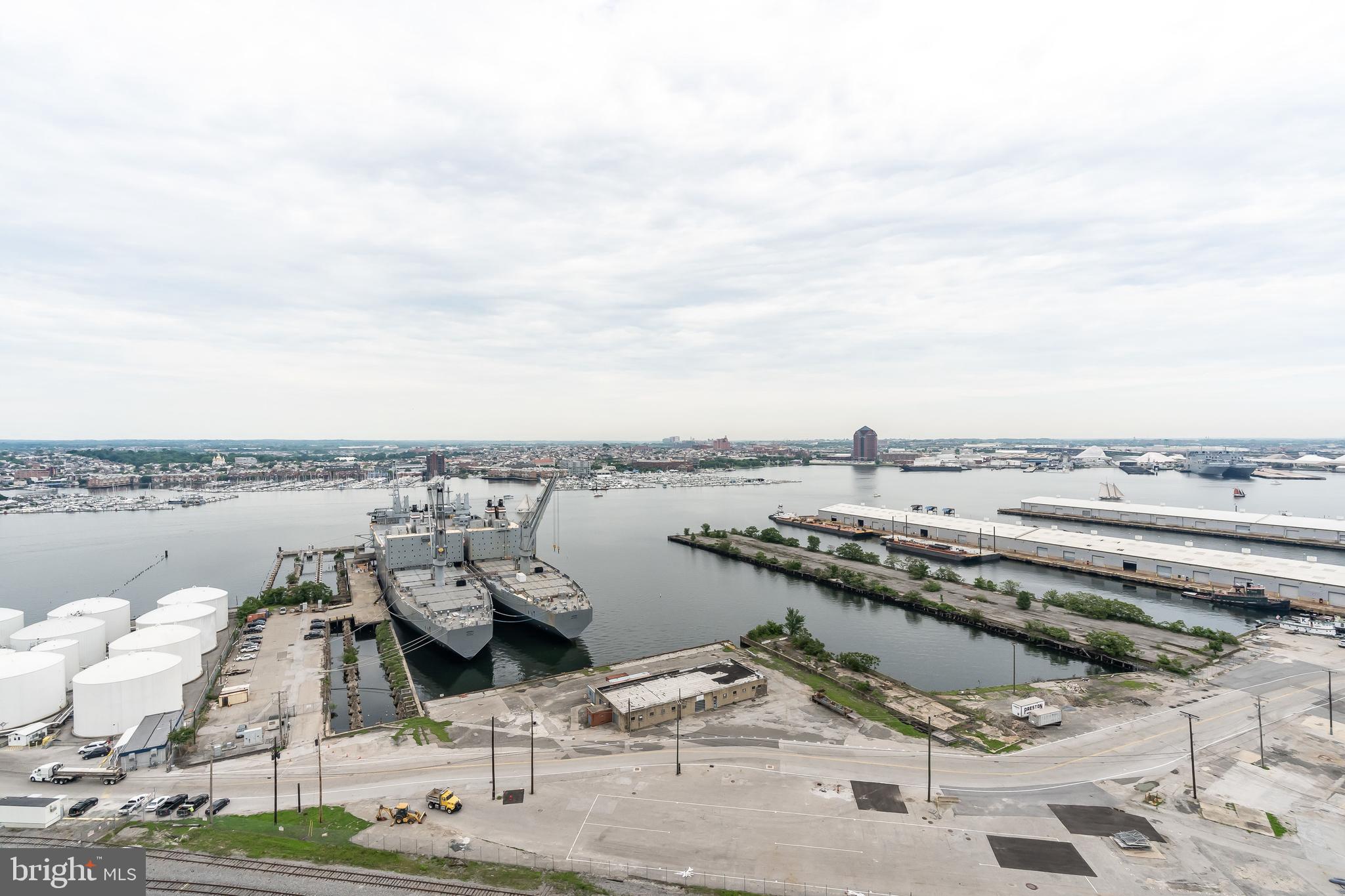 1200 Steuart Street, Unit 520 Baltimore, MD 21230 - Photo 37 of 49 View from Sky Lounge
