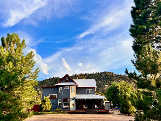 a view of the house with a street