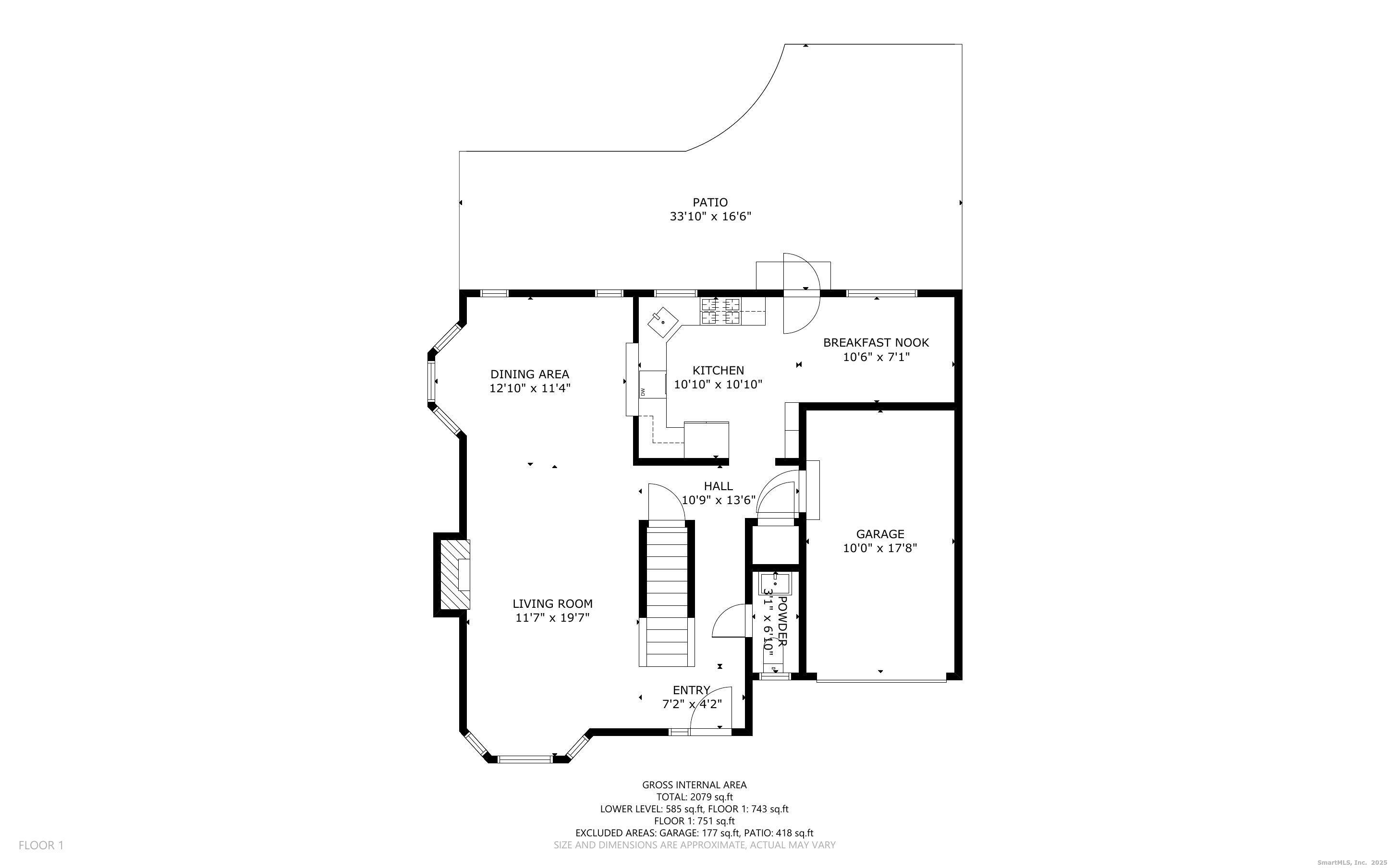 596 Glenbrook Road, Unit 36 Stamford, CT 06906 - Photo 22 of 25 a picture of a room with a white wall and a white wall