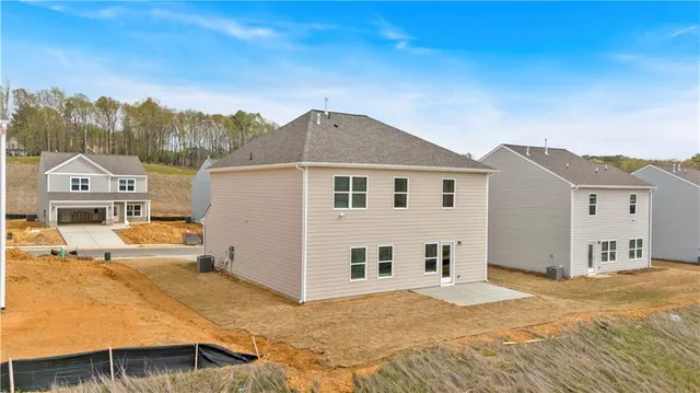 a house view with a outdoor space