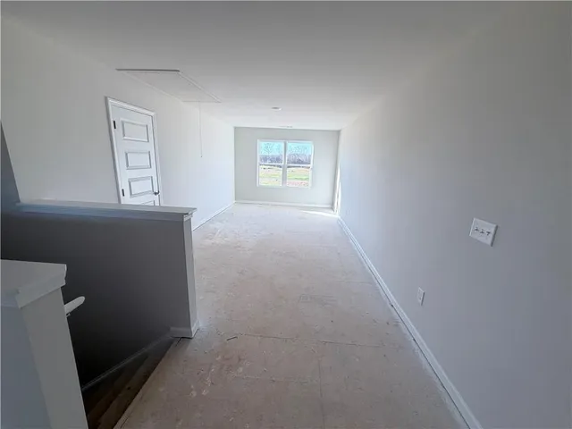 a view of empty room