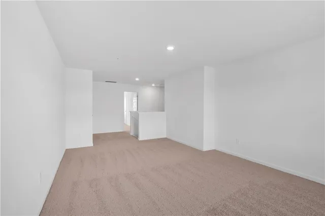 a view of empty room