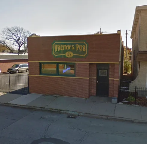 a view of a large window