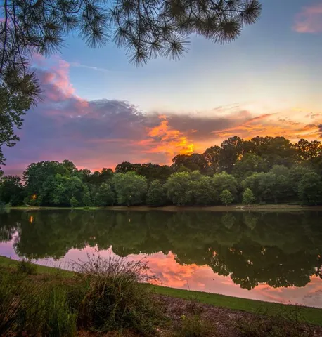 a lake view with a lake